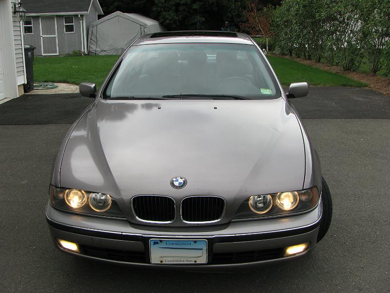 IMG_1411.JPG - Newer "Angel Eyes" headlamps installed.  Will include original headlamps if buyer wants.